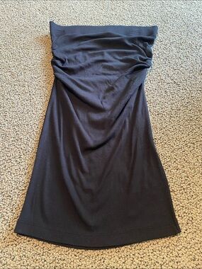 Michael Stars Black Midi Skirt